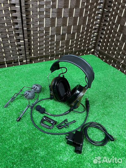 Активные наушники тактические