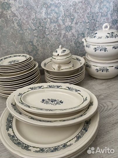 Винтаж Сервиз столовый зик Конаково СССР