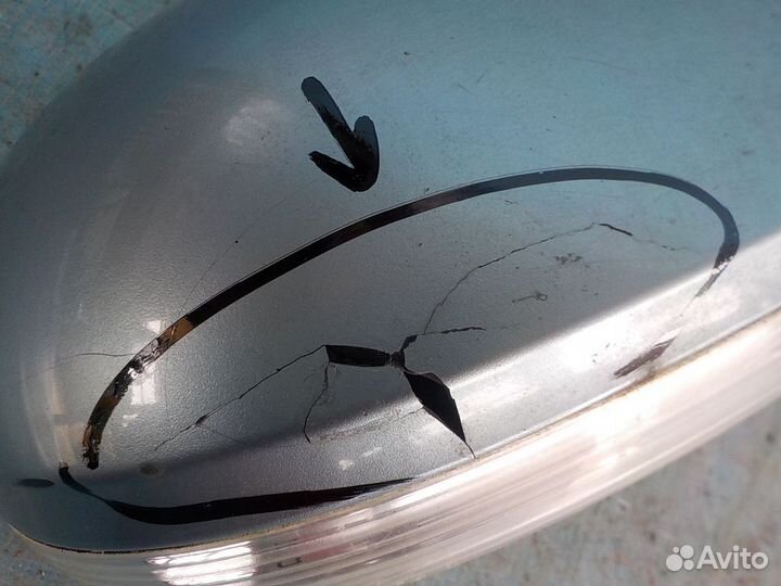 Зеркало заднего вида правое volkswagen Passat B6 2