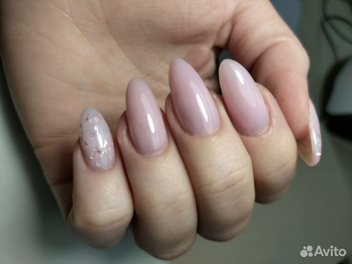 Гель-лак, маникюр, наращивание