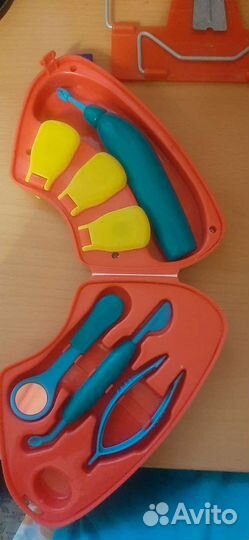 Детский набор стоматолога, книжки