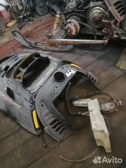 Запчасти на снегоход brp