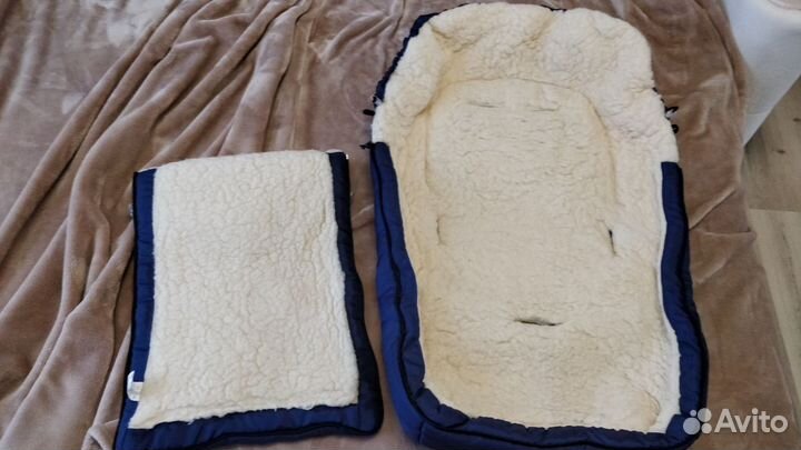 Зимний конверт в коляску womar