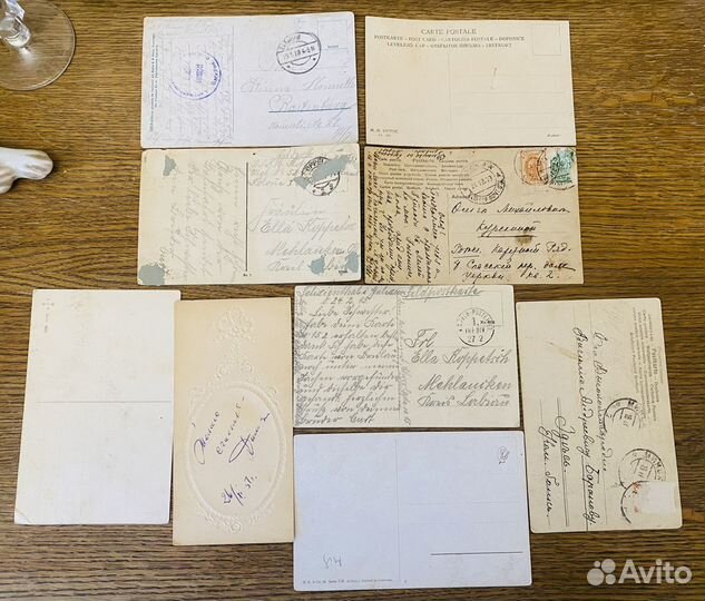 Лот старинных открыток