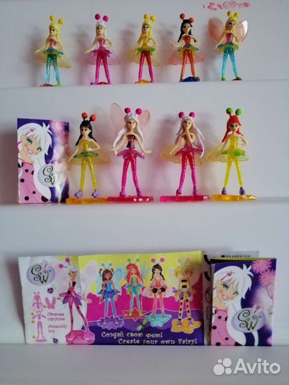 Киндер винкс. Kitty. Феи ландрин