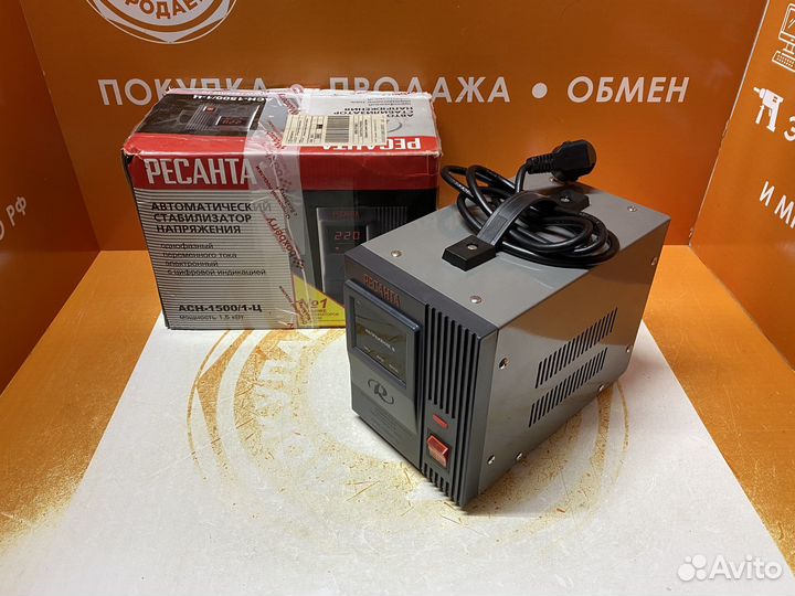 Стабилизатор асн-1500/1-Ц Ресанта