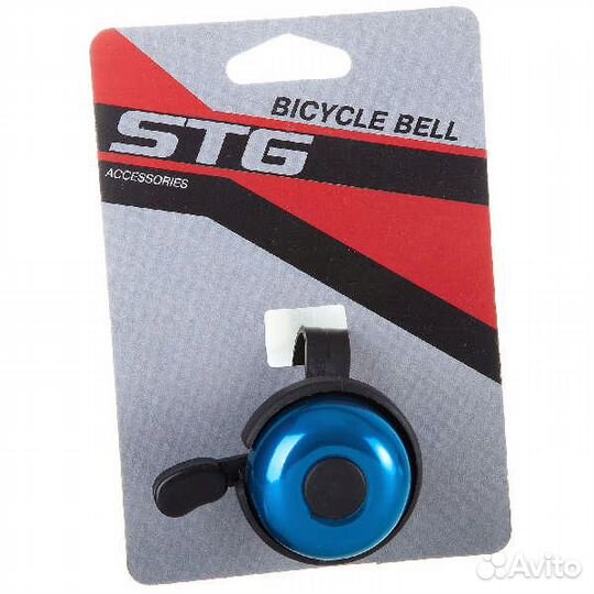 Звонок велосипедный STG 31А-05 синий