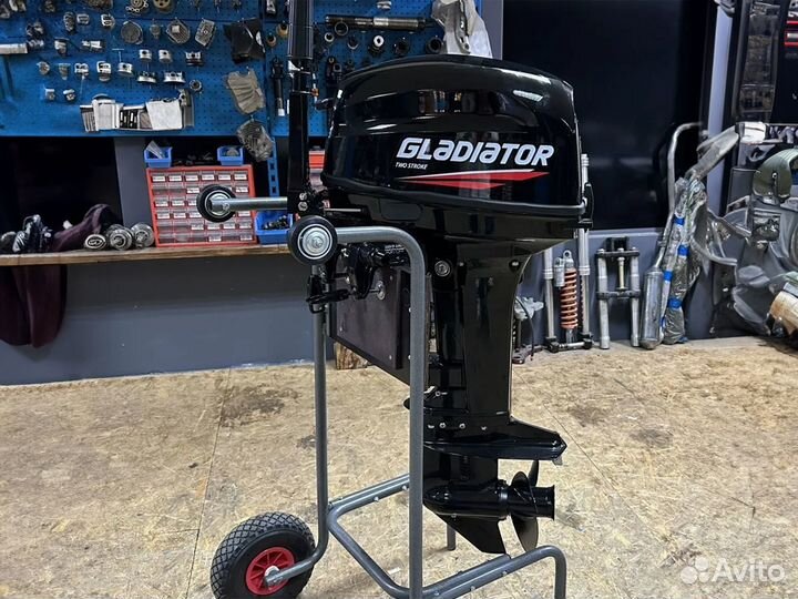 Лодочный мотор Gladiator G 9.9 Pro FHS витрина