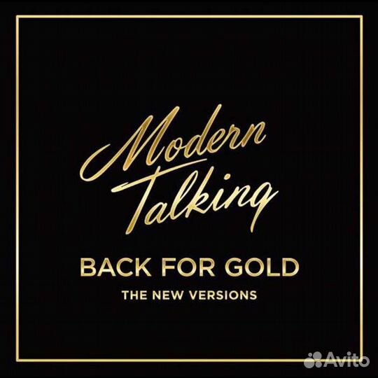 Виниловая пластинка Modern Talking back FOR gold