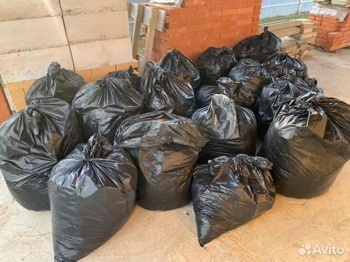 Сено в мешках