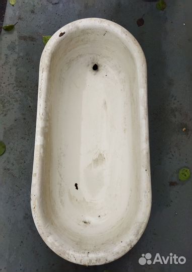 Детская ванночка металлическая б.у