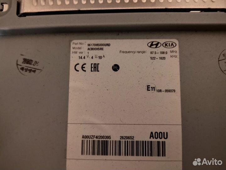 Штатная магнитола на hyundai solaris 2