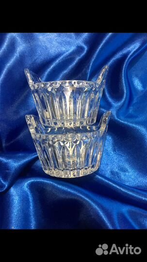 Хрусталь.Салатники Икорница