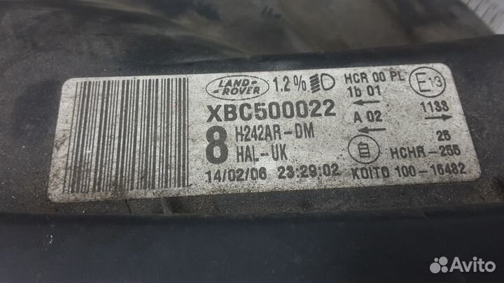 Фара Land Rover Discovery 3 (2004-2009)