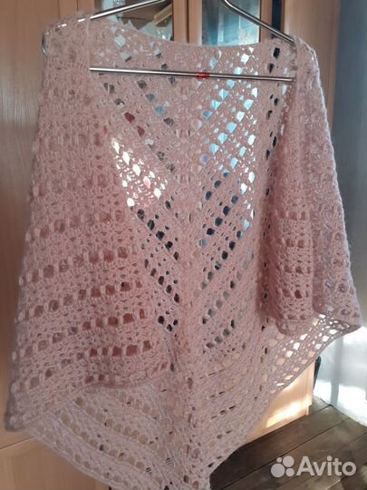 Шаль ручной работы