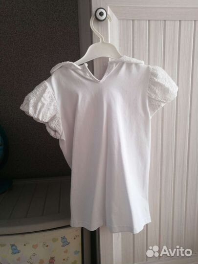 Блузка белая для девочек