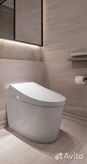 Электронный унитаз-биде toto Neorest AH2.0 в стену