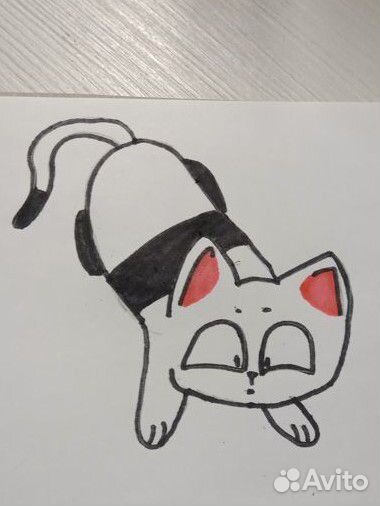 Милые рисунки котиков