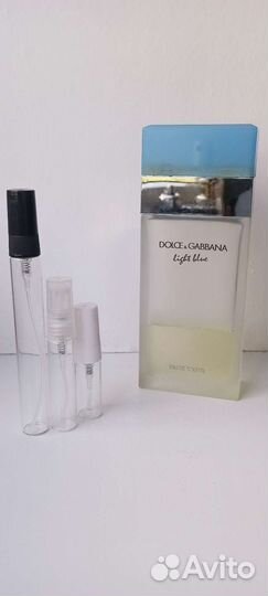 Dolce gabbana Light blue. Распив
