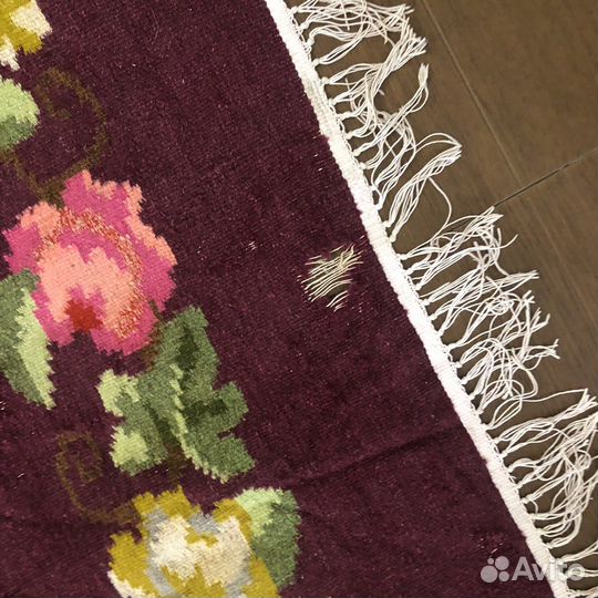 Палас шерстяной, бу