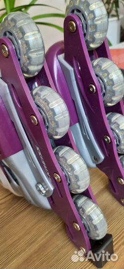 Роликовые коньки подростковые раздвижные Kreiss