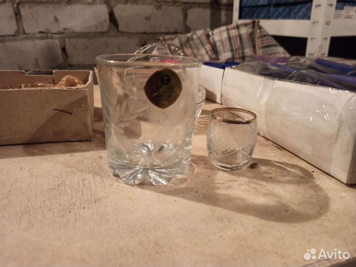 Стеклянная посуда СССР