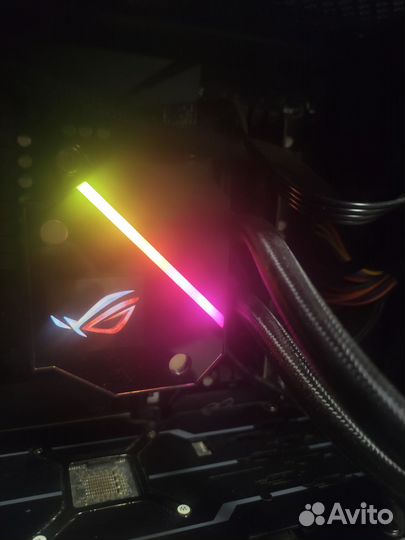Водяное охлаждение asus ROG ryujin 240