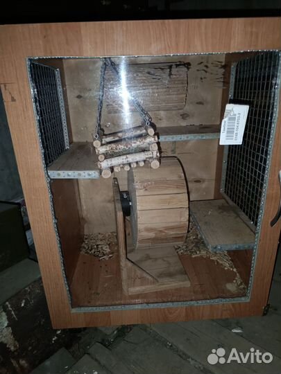 Клетка Витрина для шиншиллы/дегу/хомяк