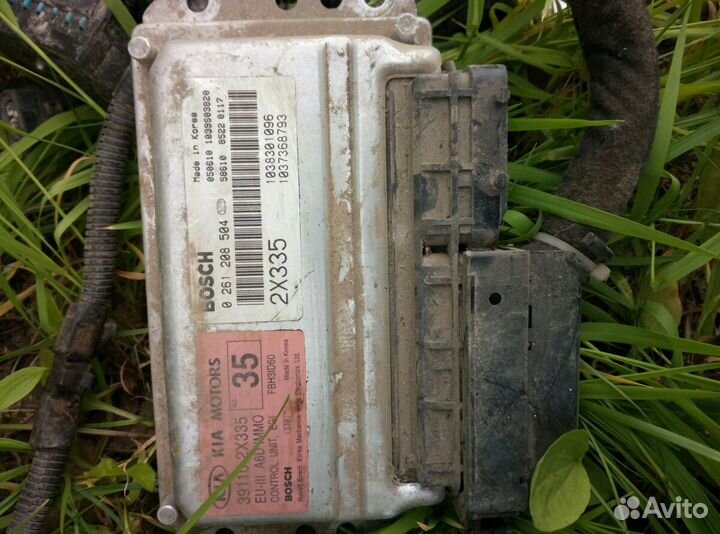 Эбу двигателя киа