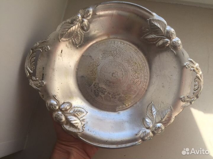 Ваза фруктовница СССР