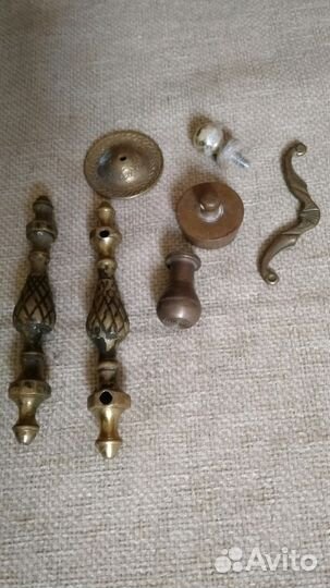 Коробка Латунь фурнитура старина