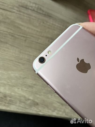 Телефон iPhone 6s plus rose gold
