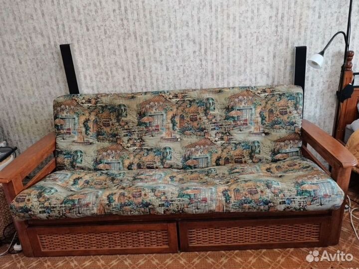 Диван, 2 кресла, ж/стол