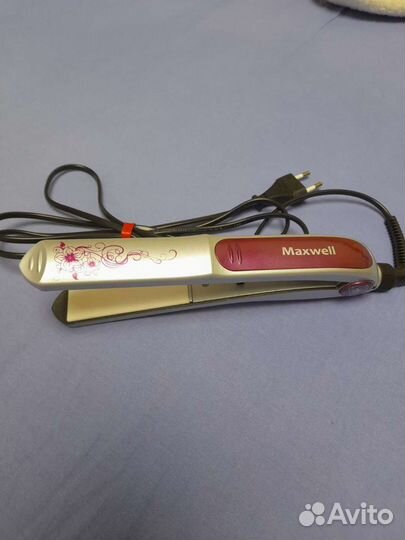 Выпрямитель для волос новый maxwell