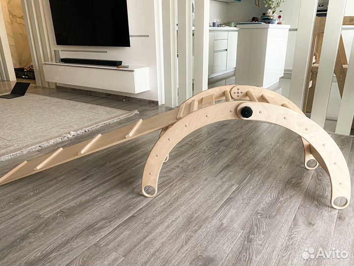 Лестница пиклера Качалка трансформер и горка