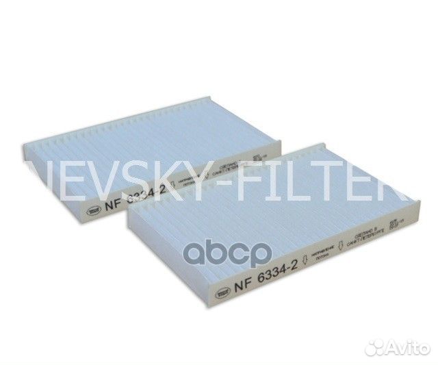 Фильтр салонный NF63342 nevsky filter