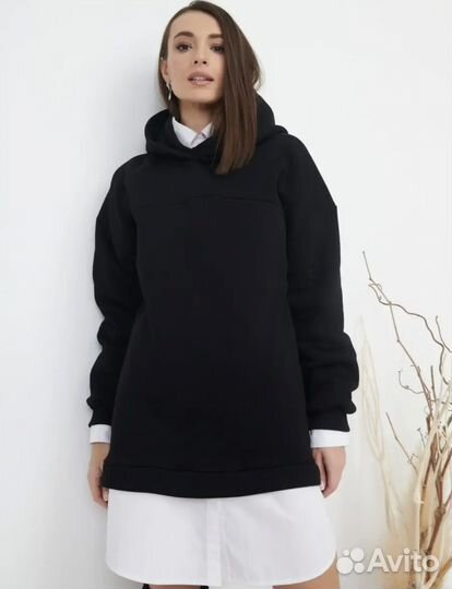 Худи женское оверсайз