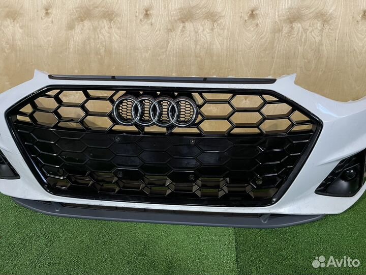 Передний бампер Audi A4 B9 2019-2022