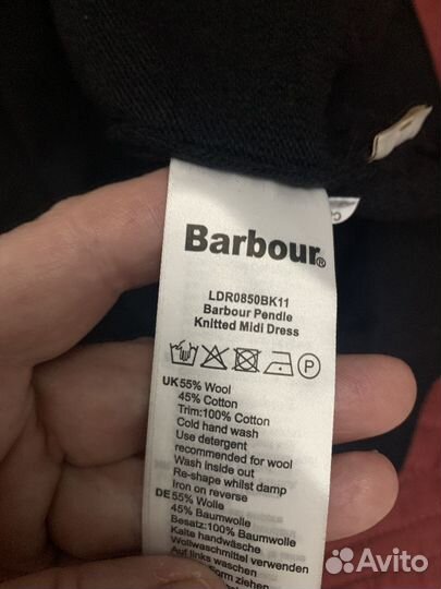 Поатье шерсть оригинал Barbour L