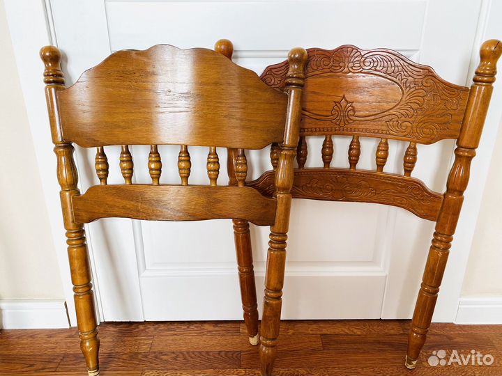 Деревянные элементы от стульев Индонезия