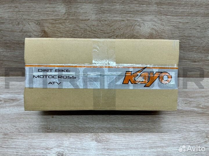 Выхлопная банка (глушитель) тихий 38 мм, питбайк