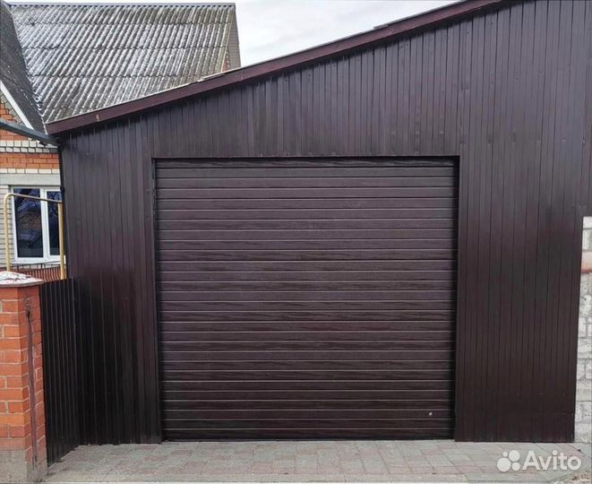 Широкие автоматические ворота под ключ