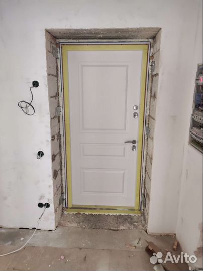 Установка Входных дверей