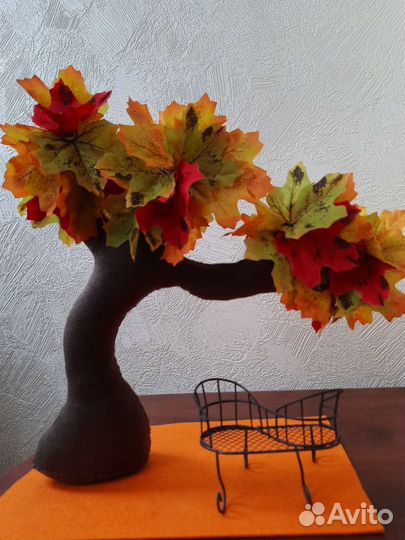 Дерево из фетра