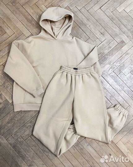 Костюм спортивный оверсайз теплый