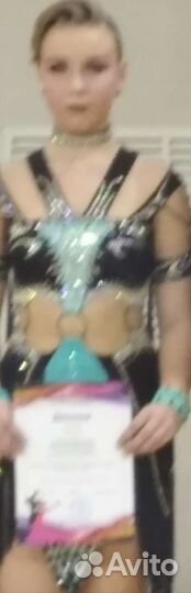 Платье для бальных танцев латина ю2