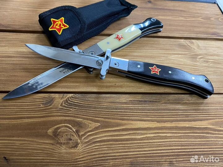 Нож финка нквд складная