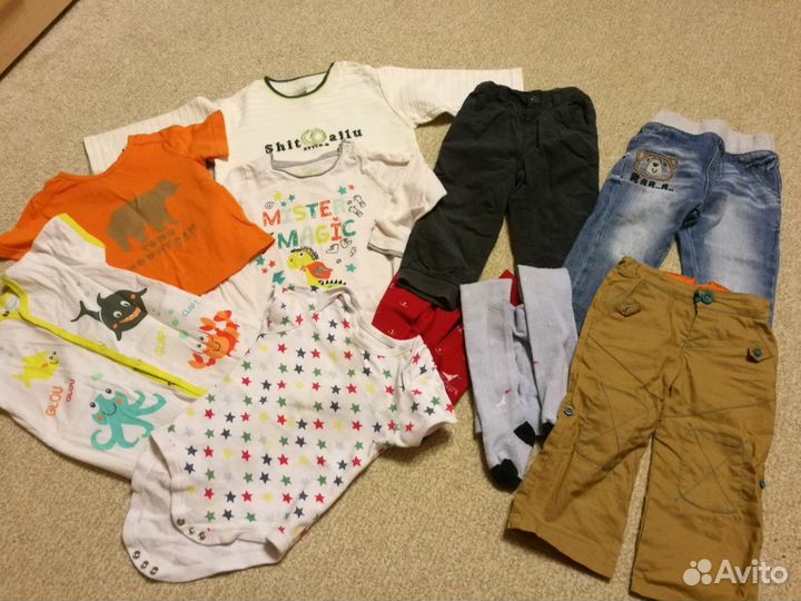 Пакет вещей на рост 86