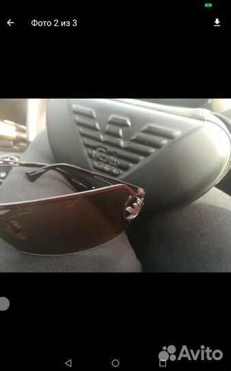 Солнцезащитные очки Армани оригинал
