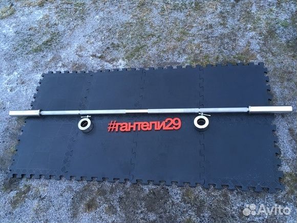 Гриф прямой 2200мм для штанги 50мм